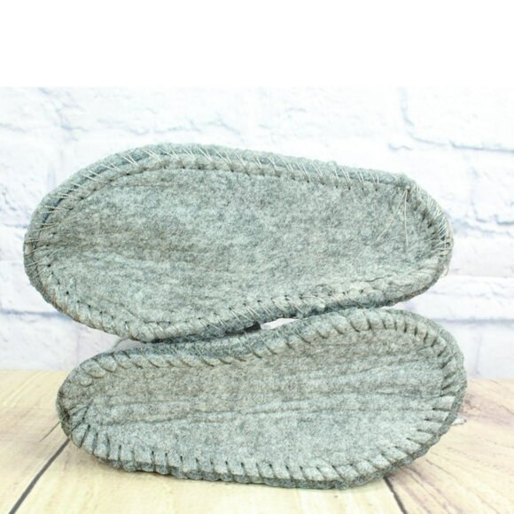 LL Bean Gray Wool Warm Replacement Boot Liner Inserts Size 6 - Picture 9 of 9